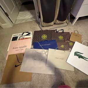 Aritzia and Designer Shopping Bags Collection